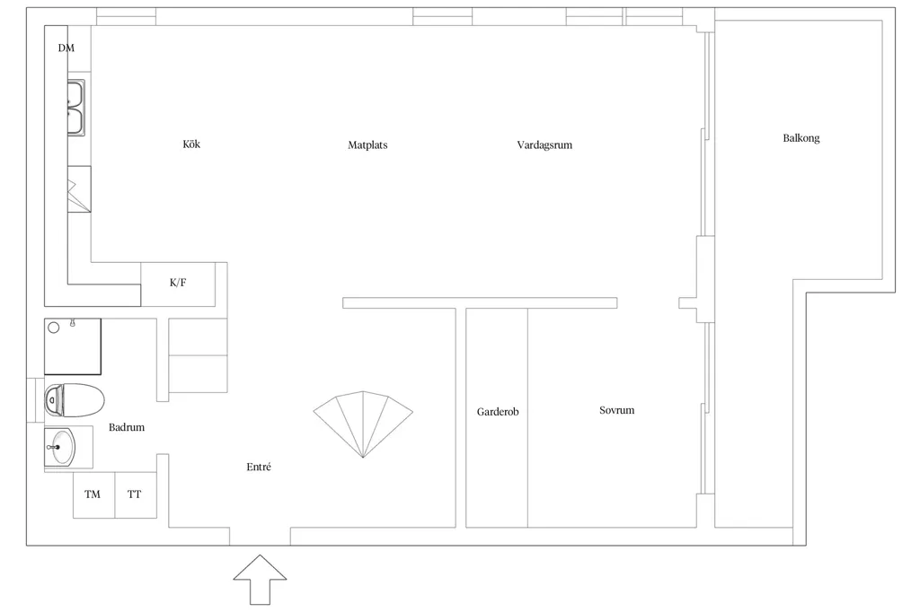 Floor Plan - Luxury Penthouse with Jacuzzi in Parkstaden
