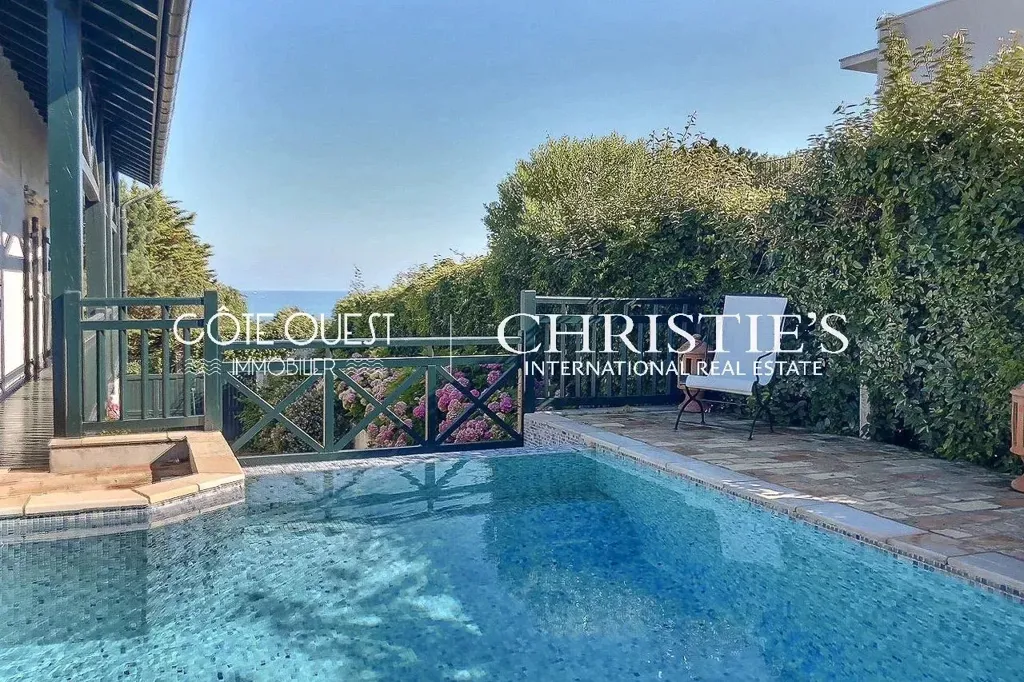 Piscine - Villa avec Vue Mer à Saint-Jean-de-Luz
