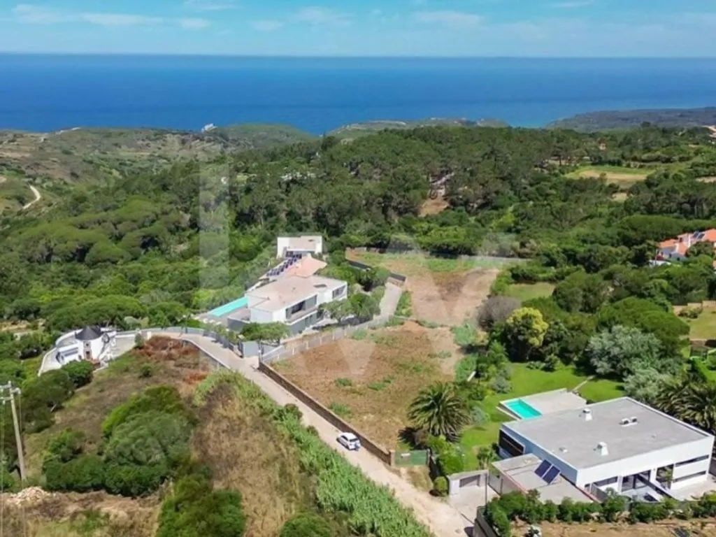 Õhuvaade - Building Land with Sea View in Sintra