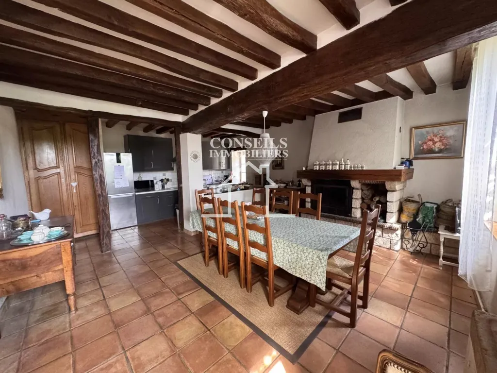 Salle à manger - Fermette avec Piscine et Jardin à Précy-sur-Vrin