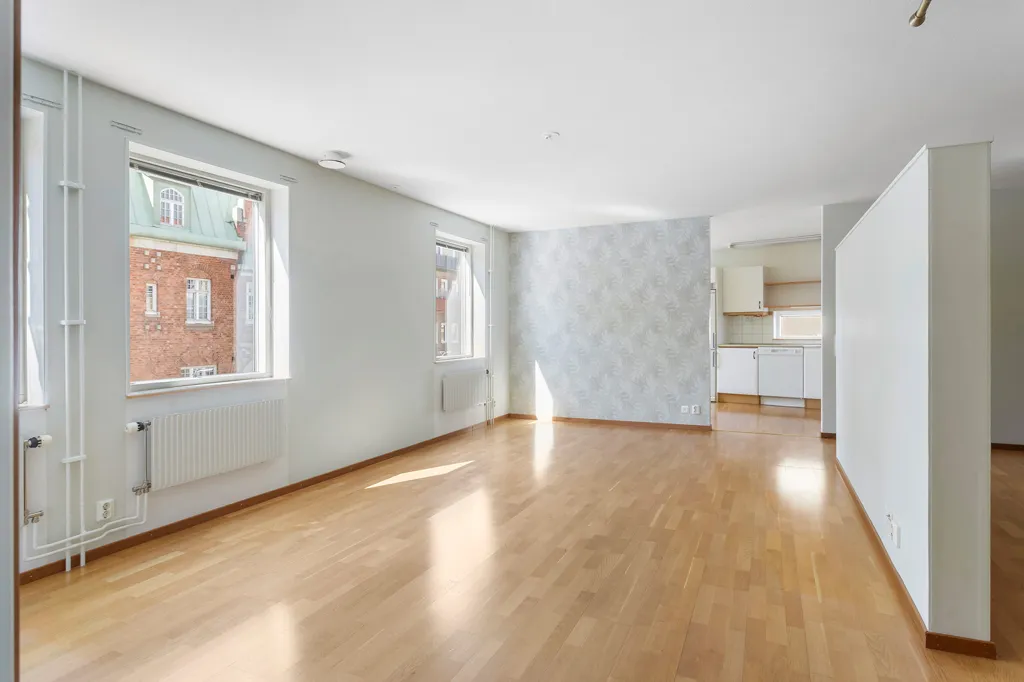 Séjour - Apartment with Balcony in Eskilstuna