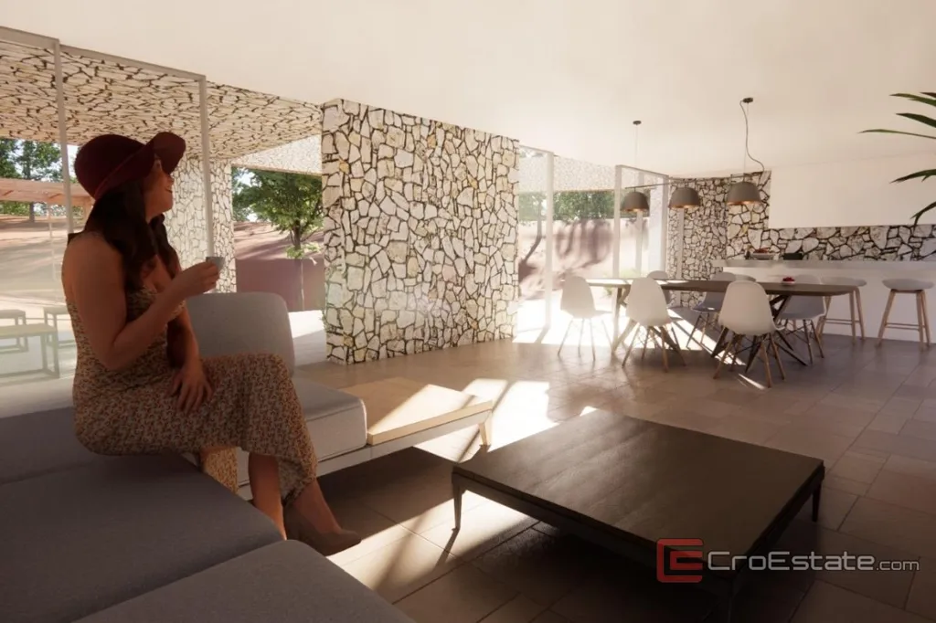 Modern Villa with Pool near Vrbnik, Krk