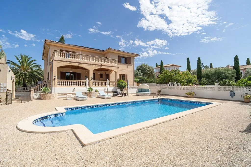 Piscine - Chalet with Pool and Terrace in Son Caulelles