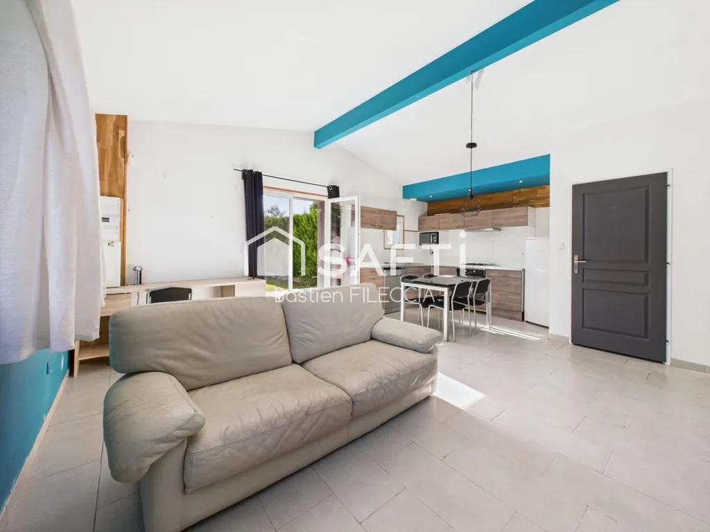 Séjour - Maison avec Piscine et Dépendance à Fonsorbes