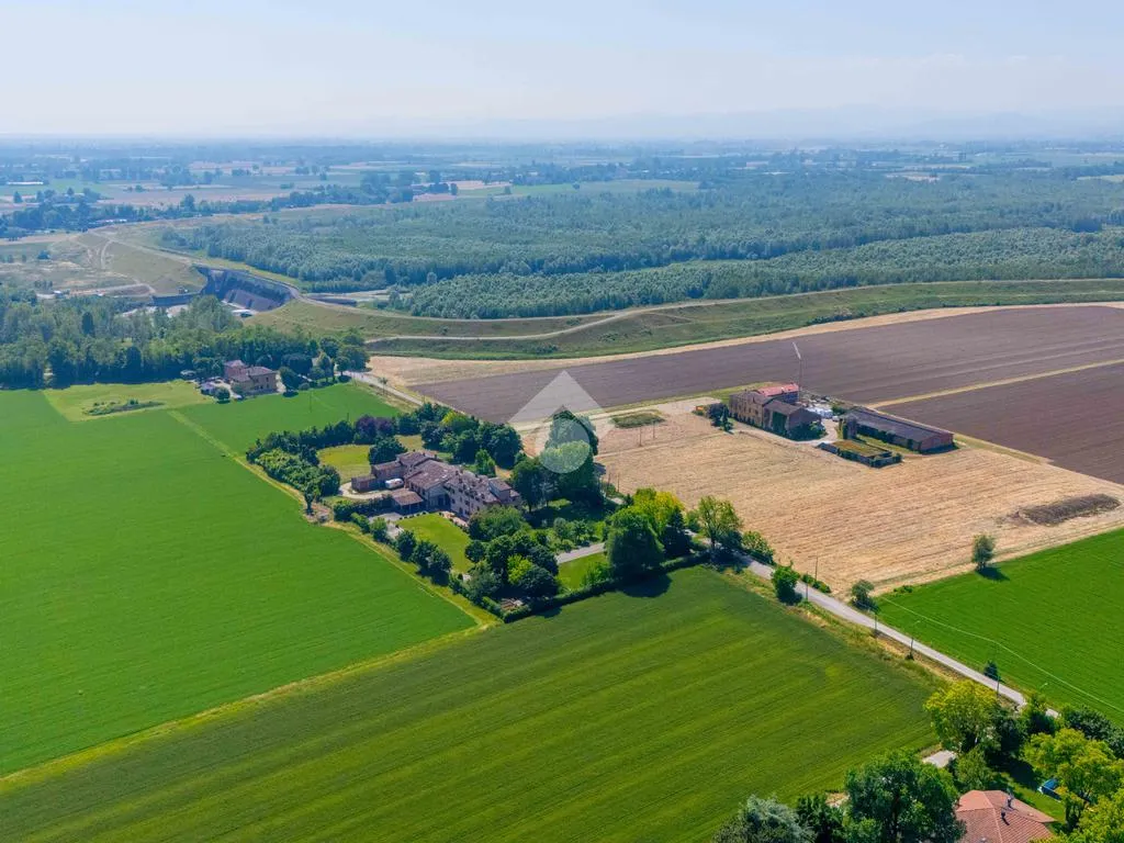 Aerial - Contemporary Villa with Private Garden in Parma