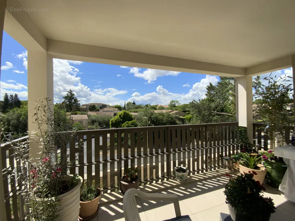 Balcon - Appartement T2 avec Terrasse à Uzès Centre