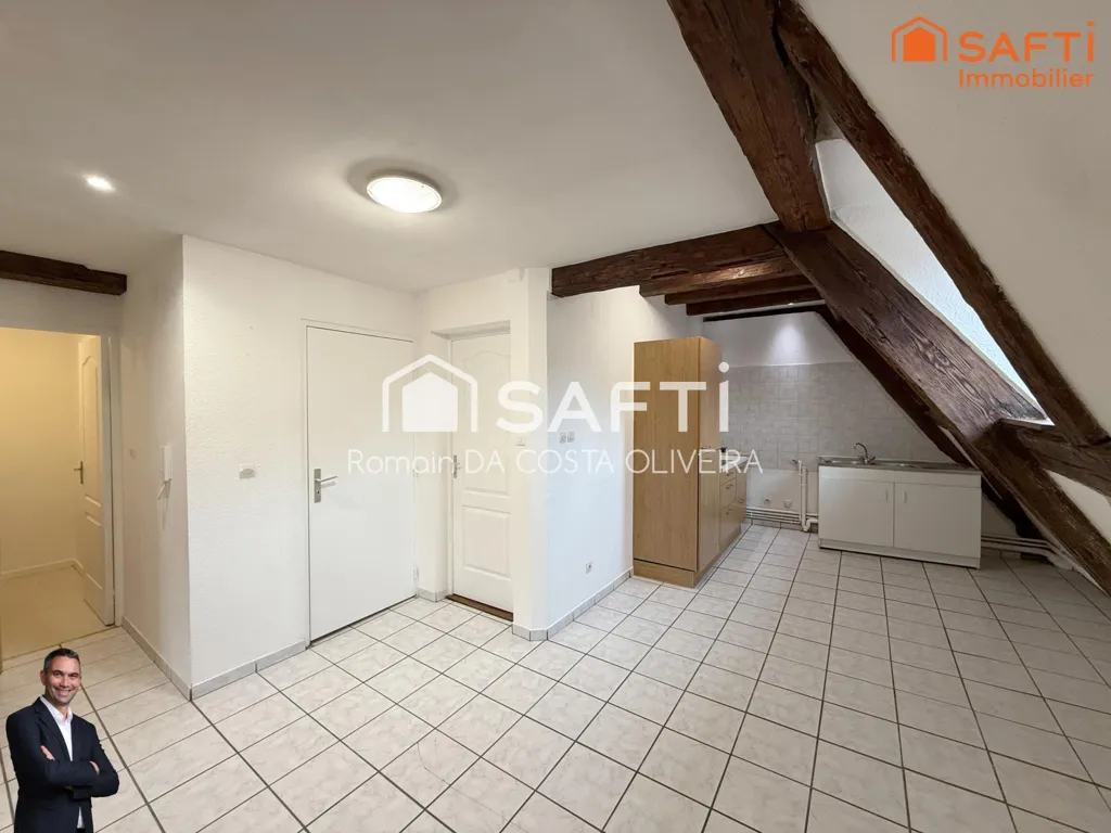Pièces - Appartement Duplex avec Poutres au Centre de Dambach-la-Ville