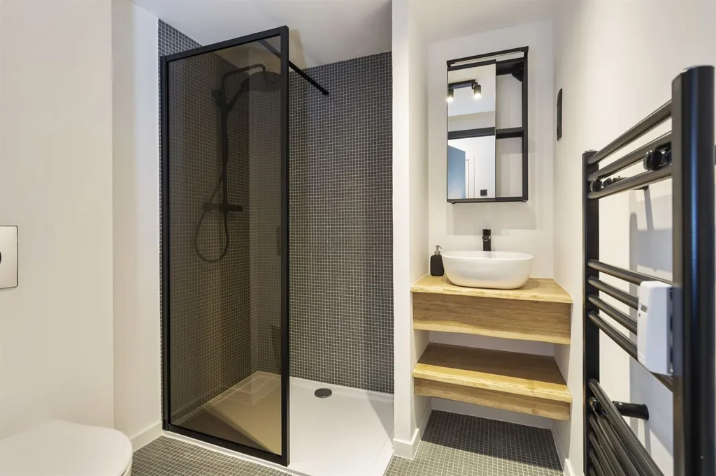 Salles de bain - Appartement à Heverlee