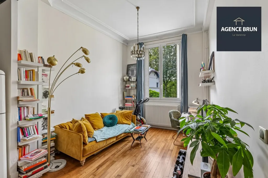 Séjour - Appartement Traversant avec Terrasse au Parc de Saint-Maur