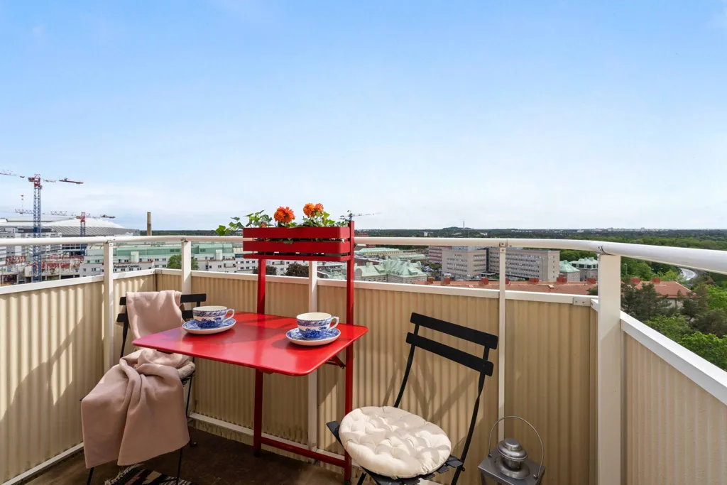Balcon - Apartment with Panoramic View on Våning 7