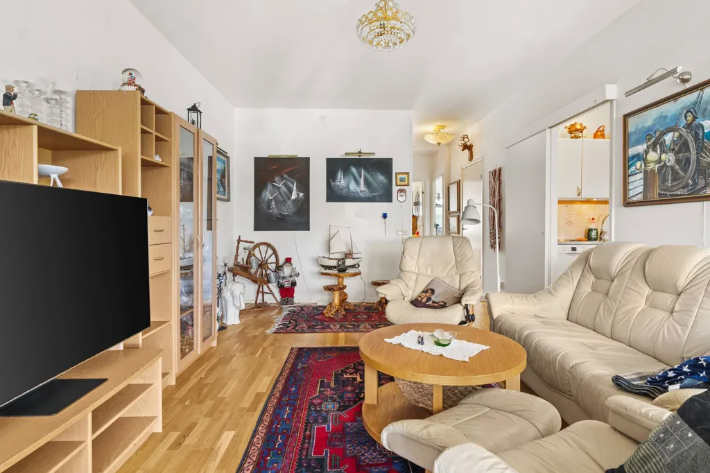 Séjour - Senior-Exclusive Flat with Balcony in Sörberge