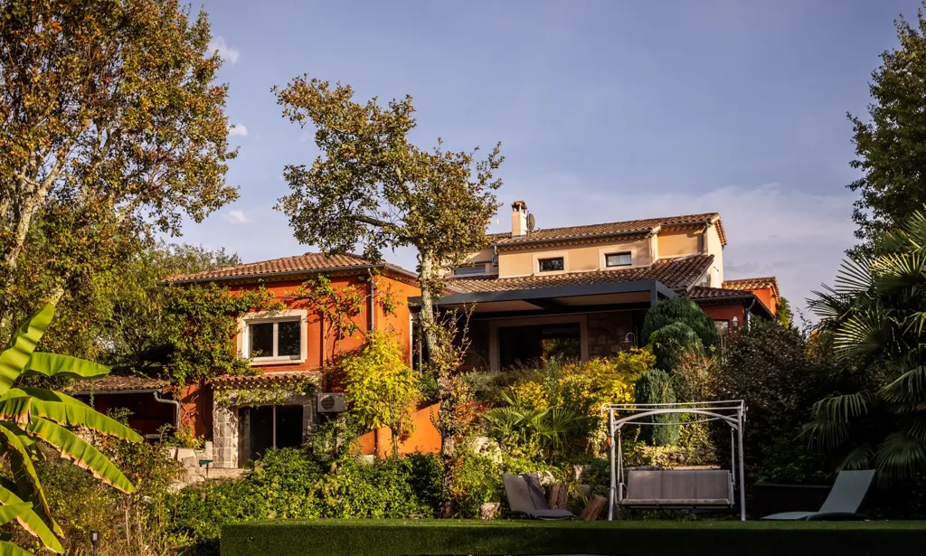 Garden - Exceptional Villa with River Access in Ardèche Gorges