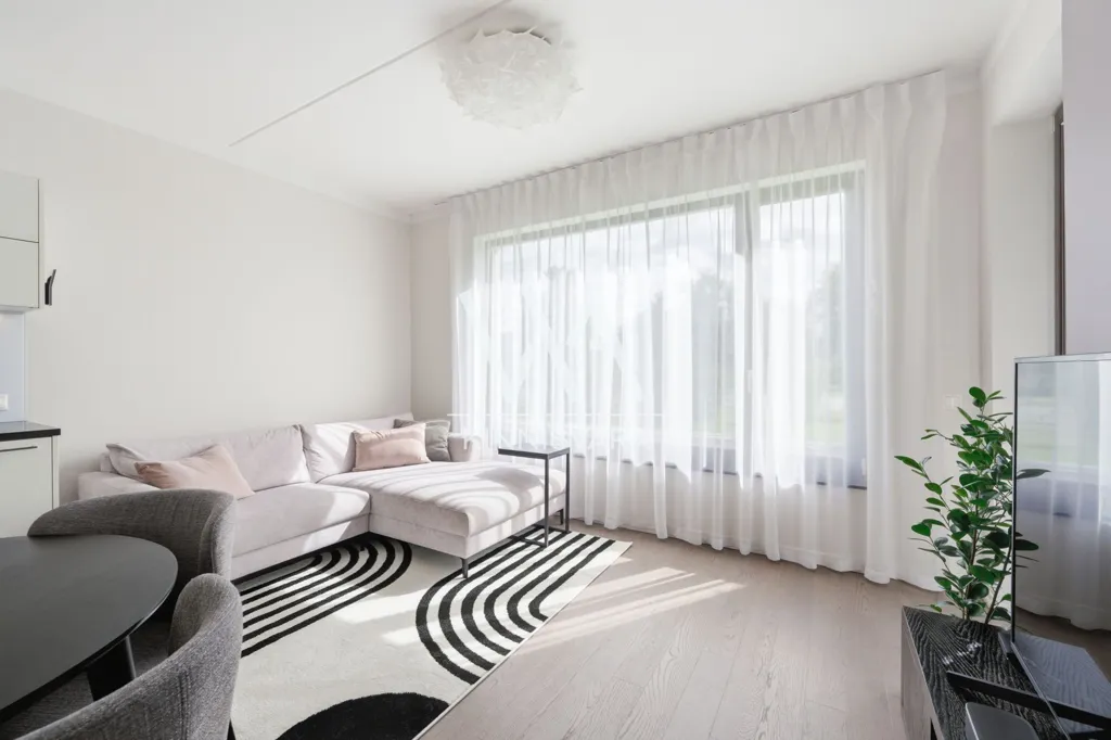 Soggiorno - Apartment with Private Terrace in Peetri