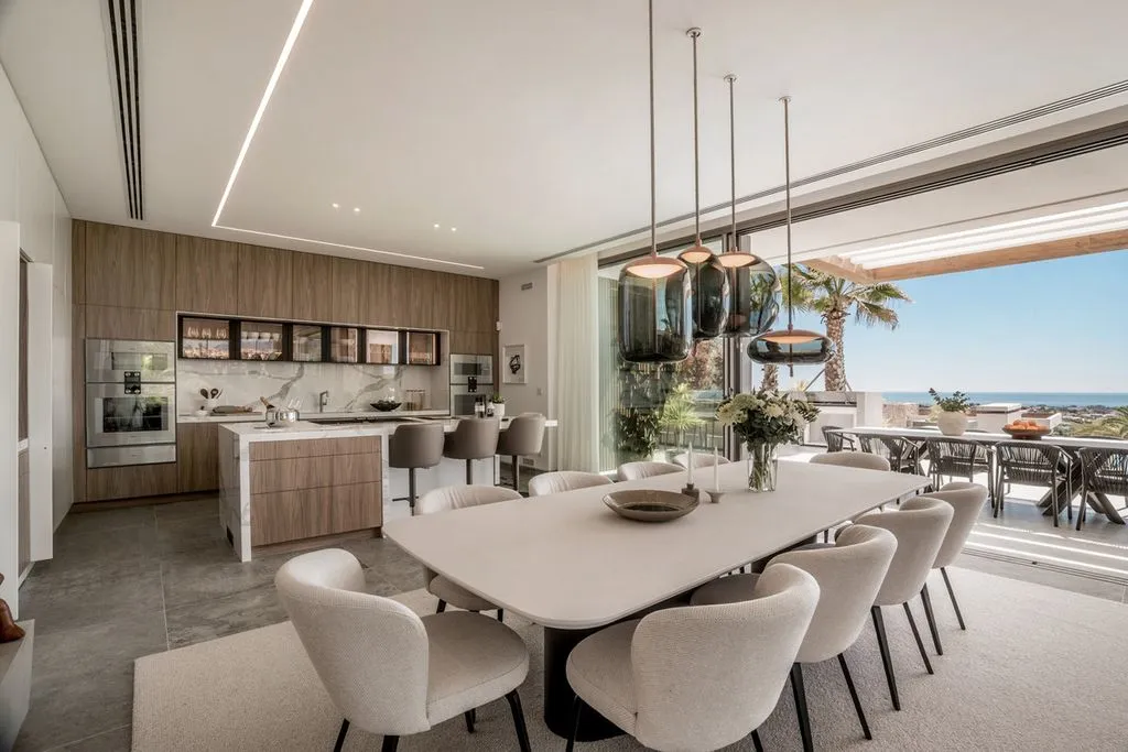 Söögituba - Luxury Villa with Spa in La Quinta