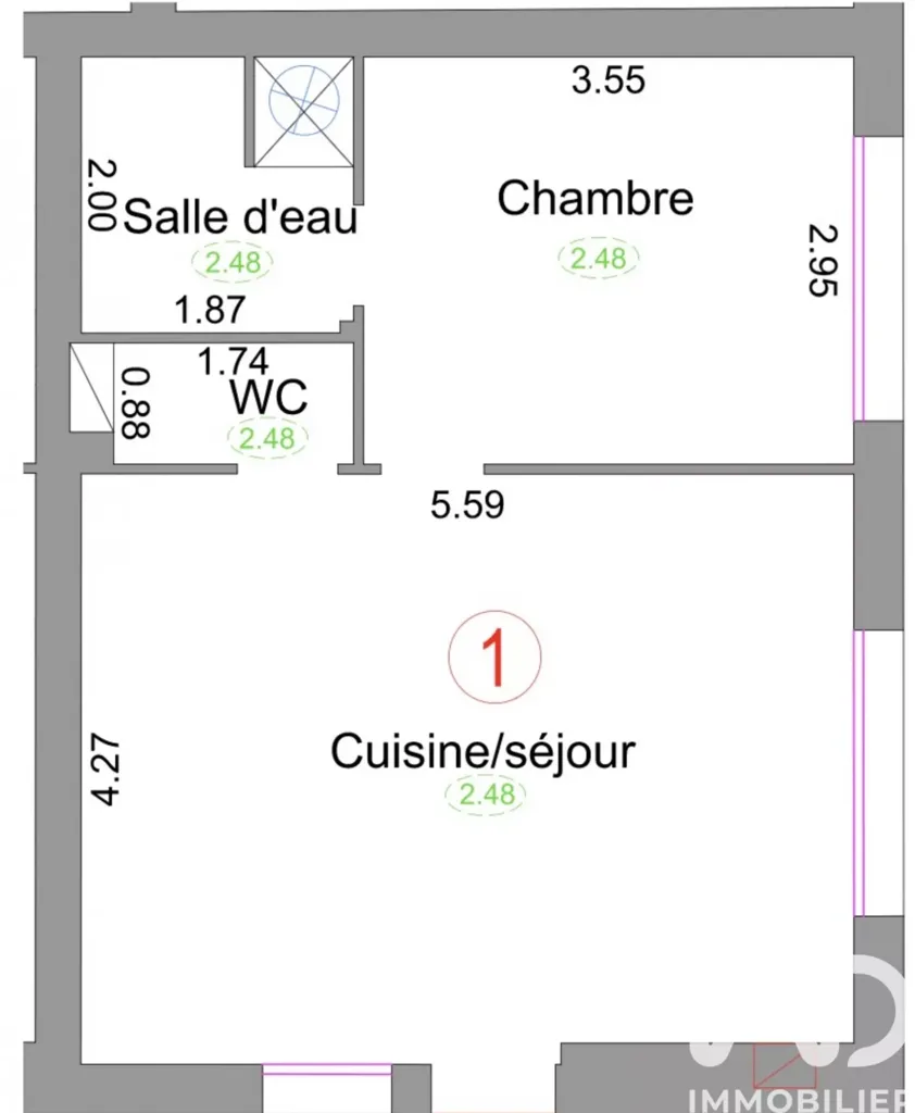 Plan - Appartement Neuf avec Parking à Selles-sur-Cher