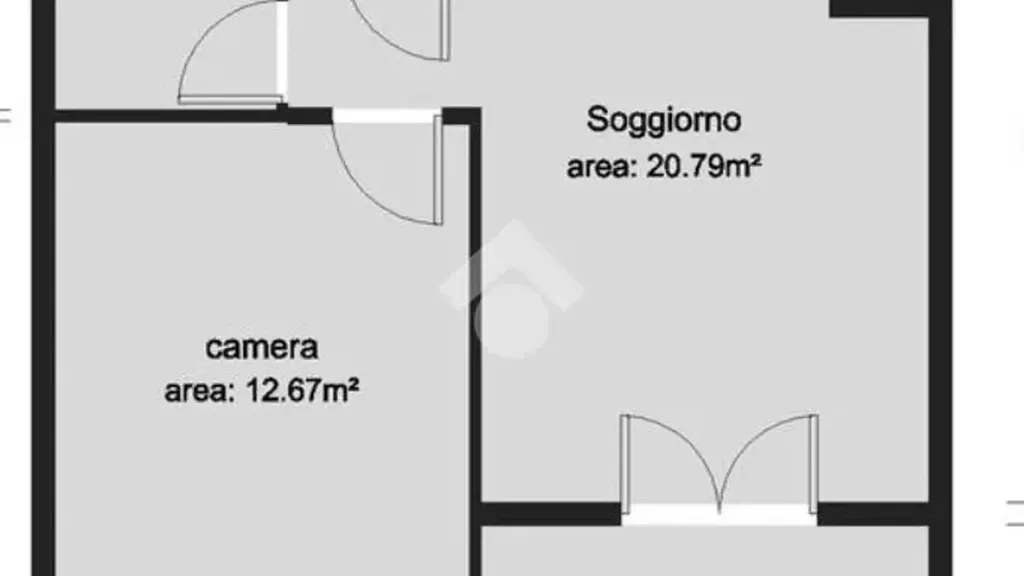 Plano - Apartment with Two Bathrooms in Rivabella, Gallipoli