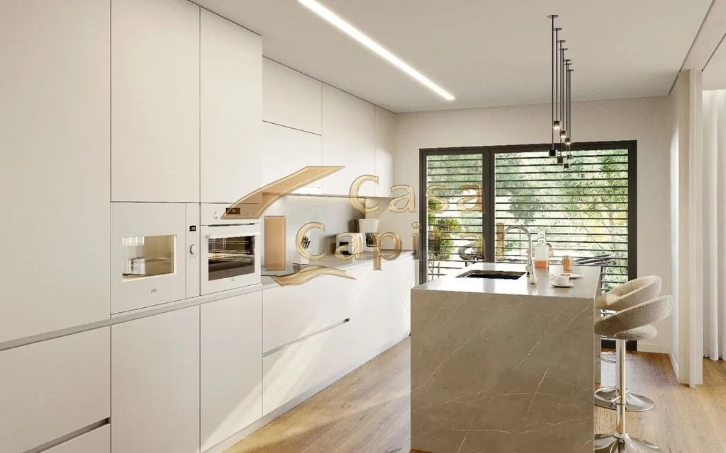 Köök - Luxury House with Garden in Vila Real