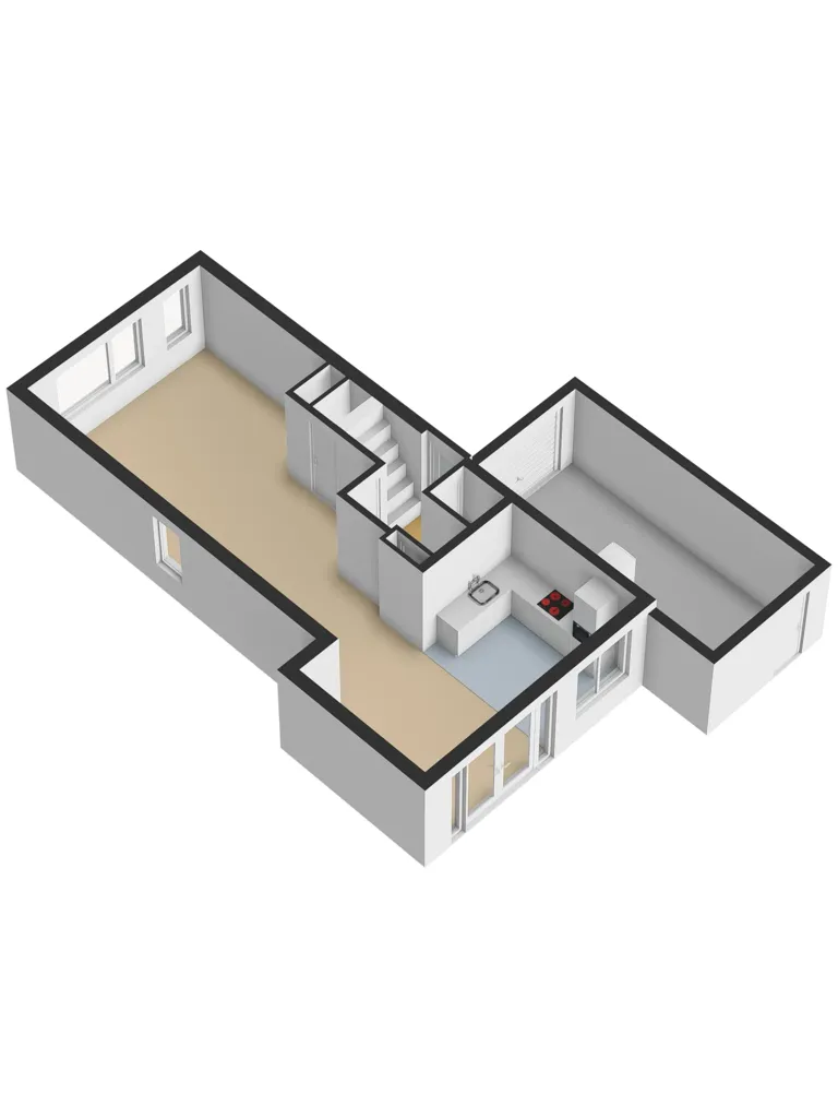 Plaan - Detached House with Garden in De Landmaten