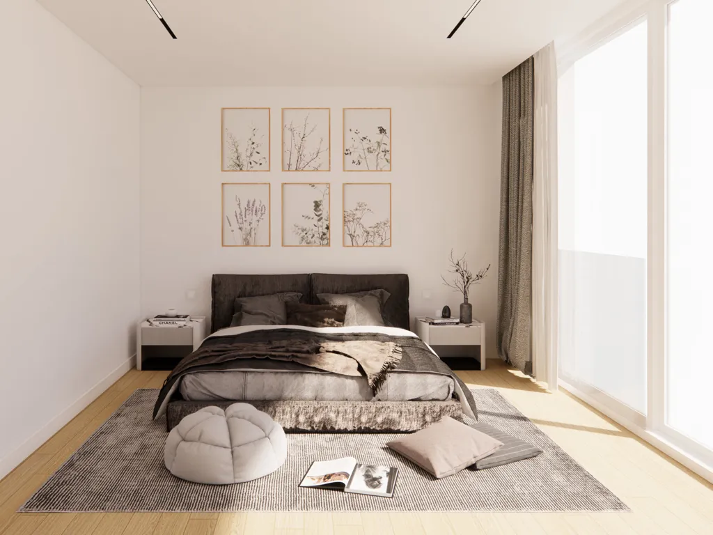 Camere da letto - Loft with Panoramic Views in Antwerp