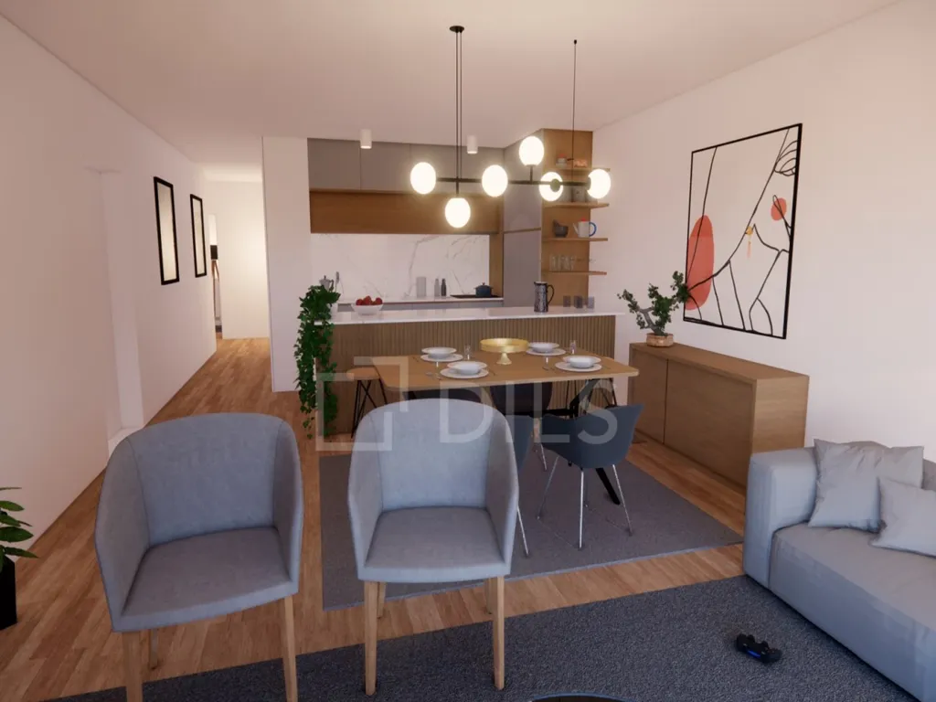 T2 Apartment with Balcony in Matosinhos Centre