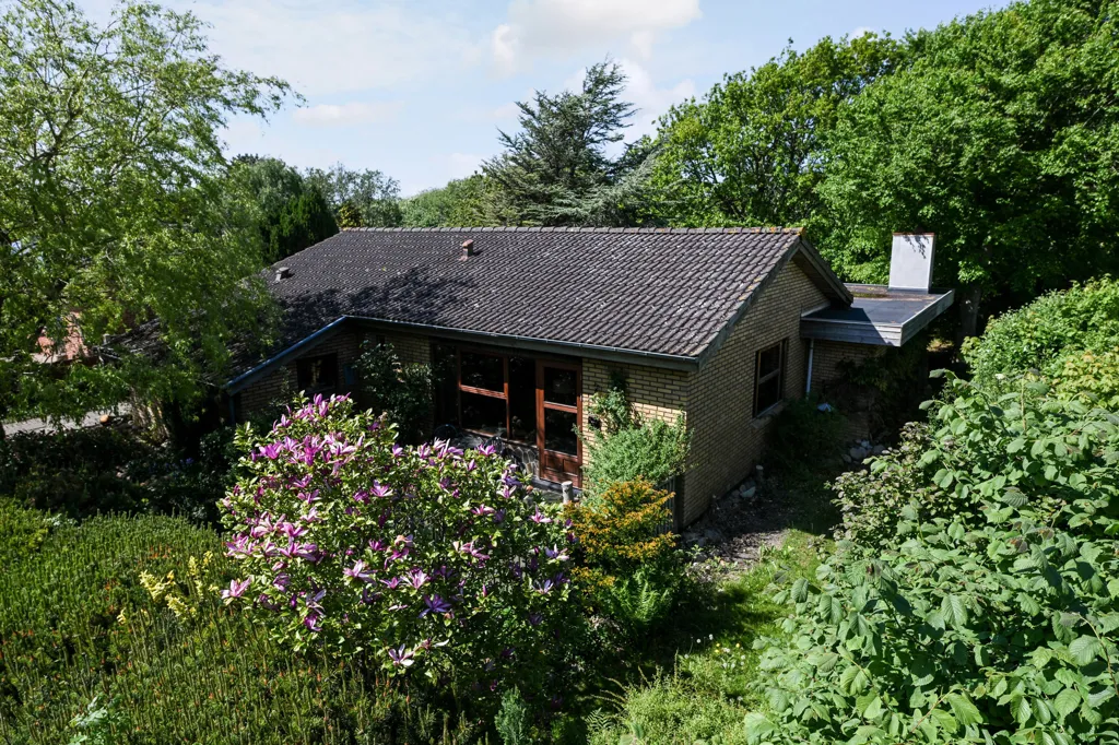Vue aérienne - Villa with Garden in Sædding, Esbjerg