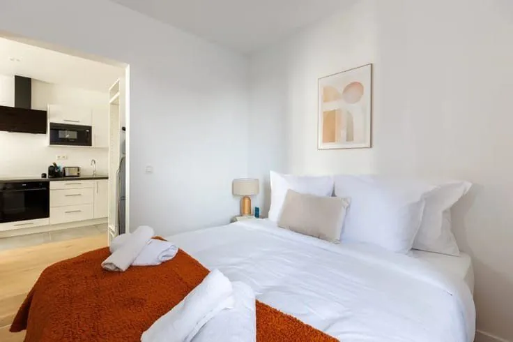 Chambres - Appartement 1BR avec Rendement Immédiat au Centre de Bruxelles