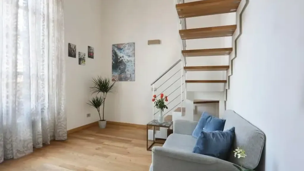 Séjour - Rustic-Style Flat with Duomo View in Florence