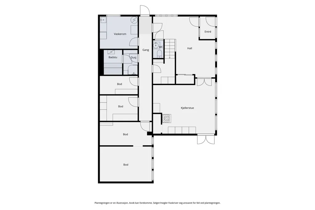 Plan - Architect-Designed Villa with Seafront in Boganesstraen