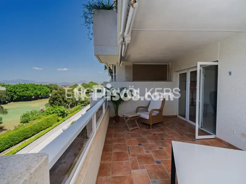 Balcony - Modern Flat with Golf View in Alicante