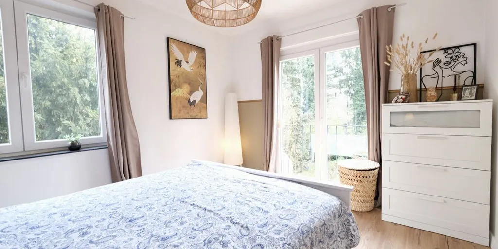 Magamistoad - Bright Apartment with Garden Access in Dilbeek