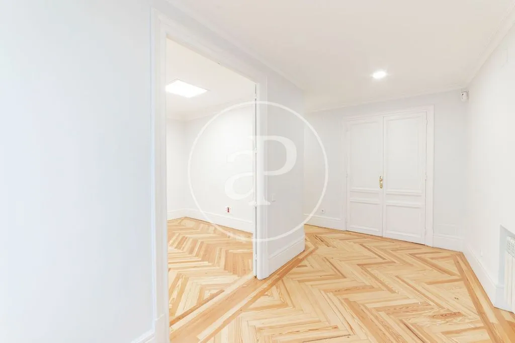 Hallway - Luxury Apartment with Classic Façade in Madrid
