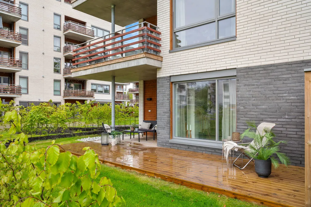 Terrasse - Modern Villa with Terraces in Billingstad