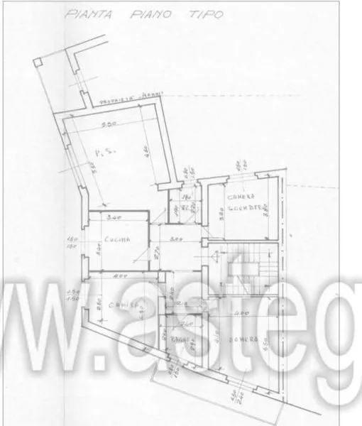 Plan - Apartment with Balcony in Nuoro