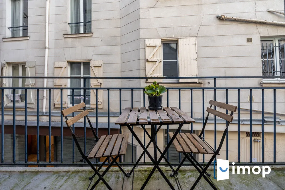Rõdu - Studio with Balcony in Arts et Métiers, Paris