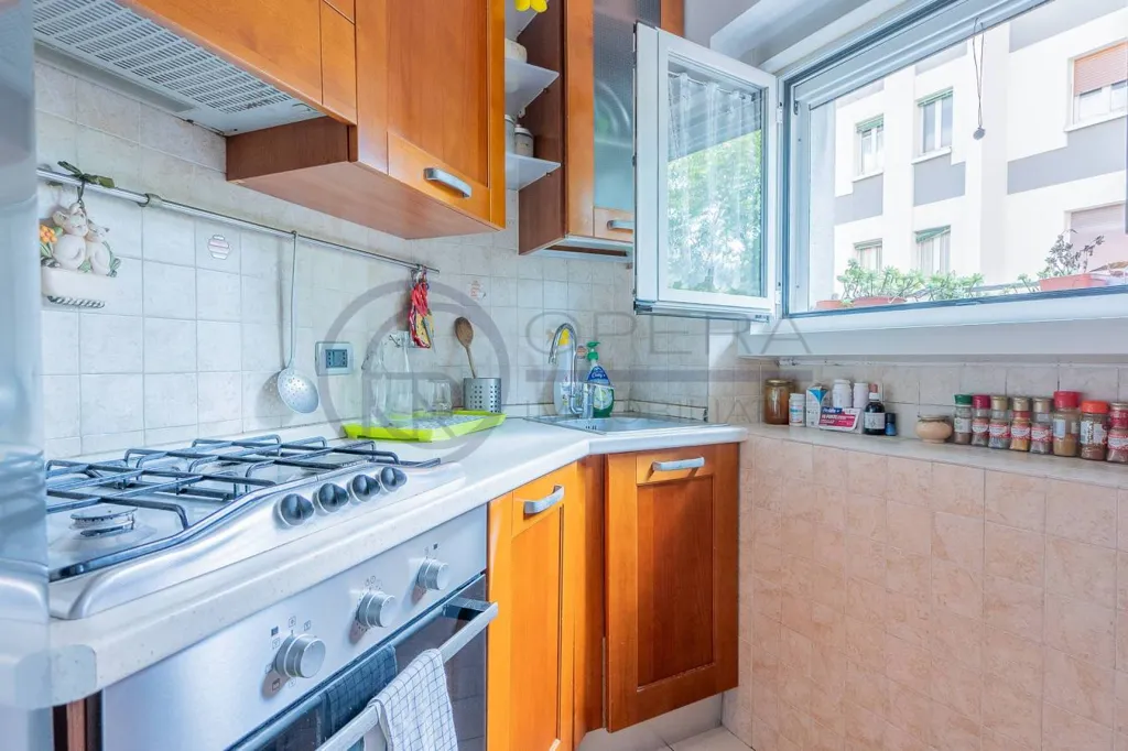 Köök - Apartment with Balcony in Trieste