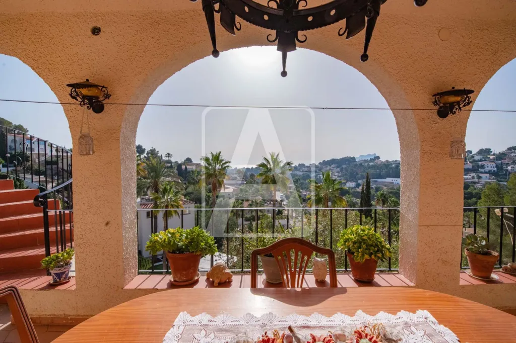 Terrasse - Mediterranean Villa with Sea Views in Benissa