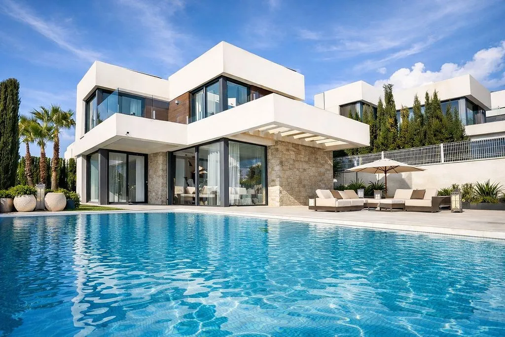 Pool - Modern Design Villa with Sea View in Benidorm