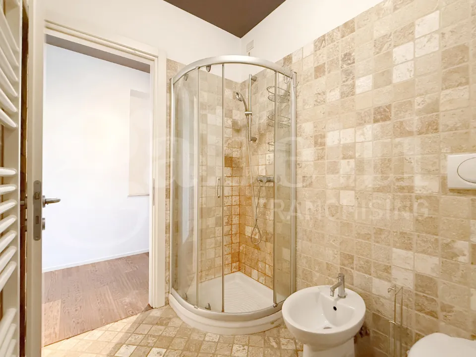 Bagni - Historic Apartment with Brickwork in Padua