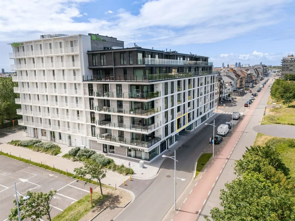 Vue aérienne - Appartement avec Terrasse à Bredene