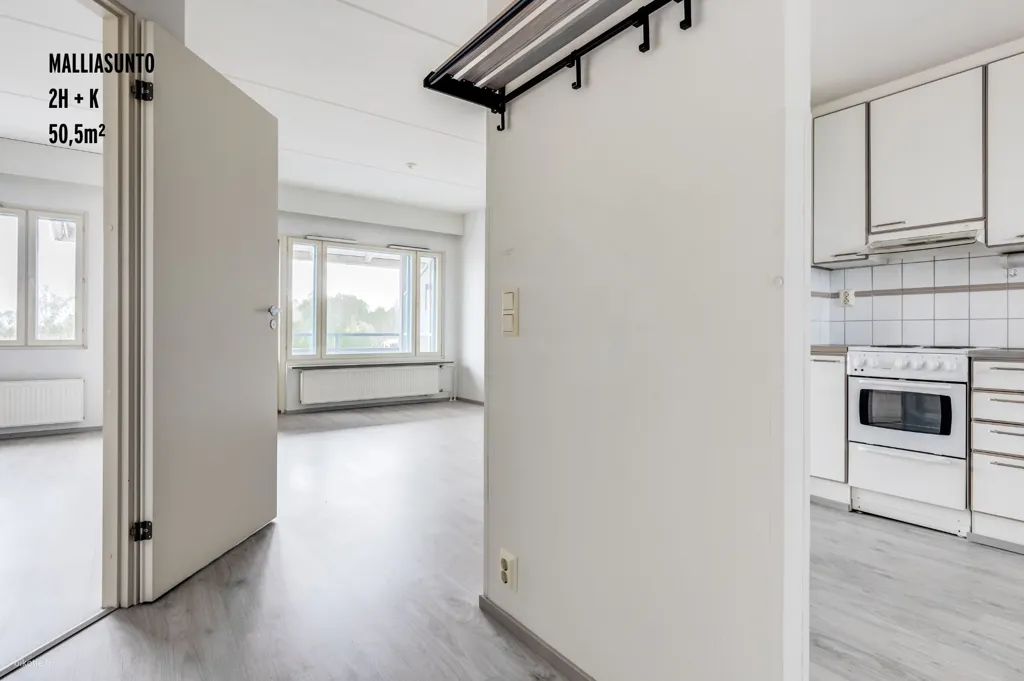 Cuisine - Modern Apartment with Balcony in Kerava
