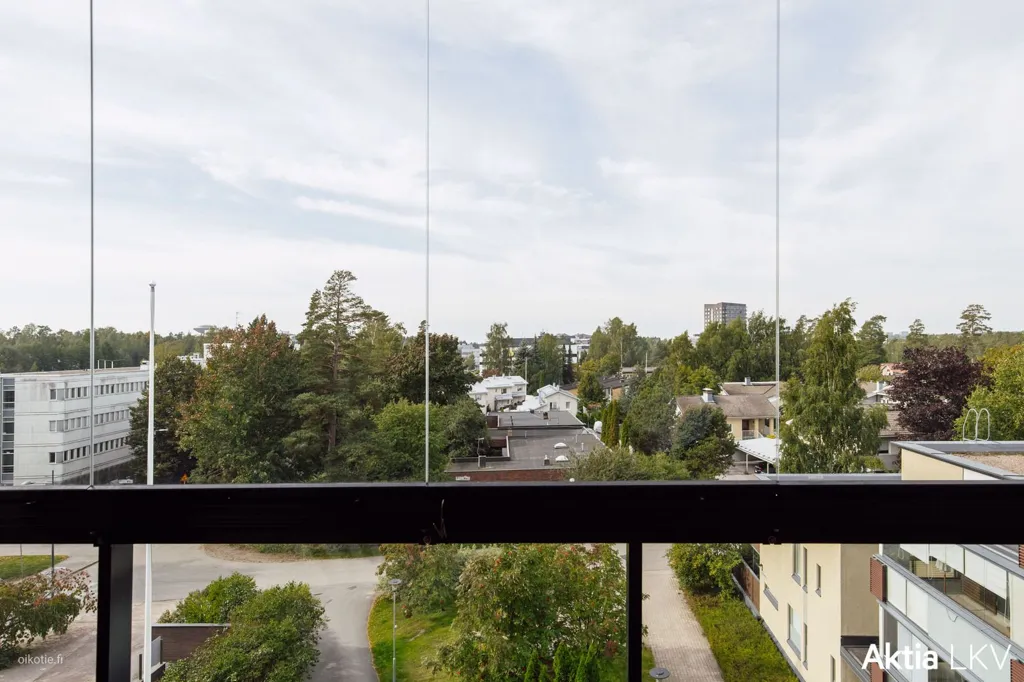 Balcony - Modern City Flat with West Balcony in Espoo