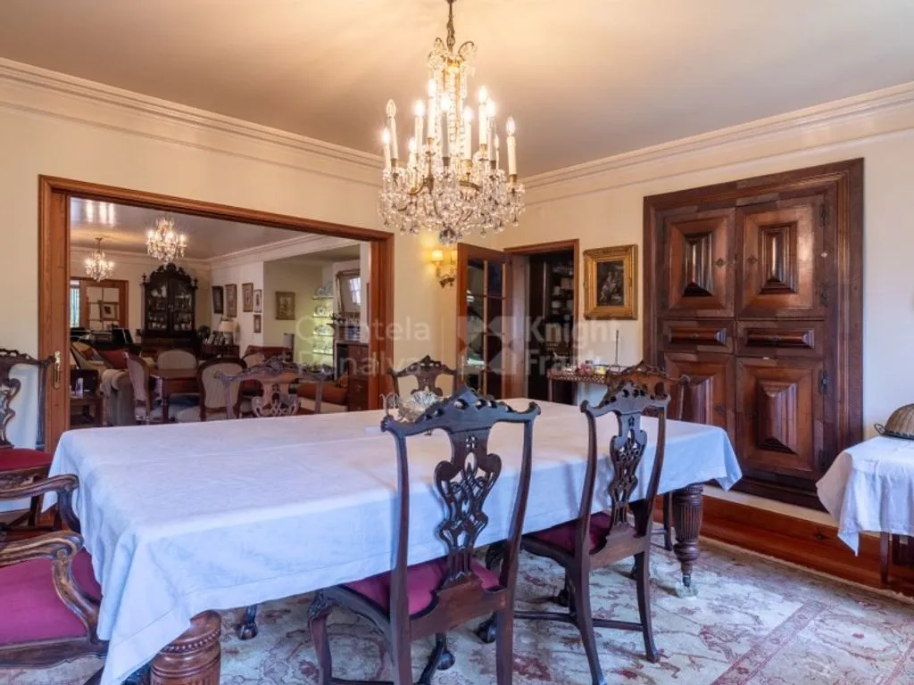 Salle à manger - Mediterranean Villa with Garden in Birre, Cascais