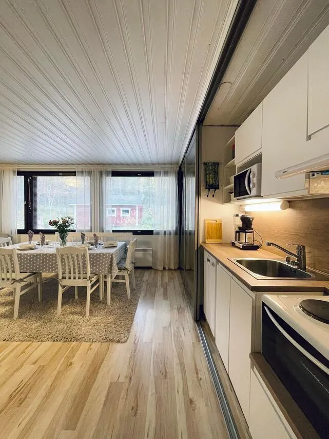 Cucina - Spacious House with Sauna in Ranua