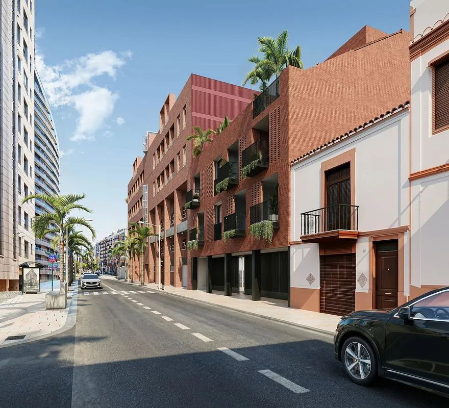 New Flat with Pool in Valencia