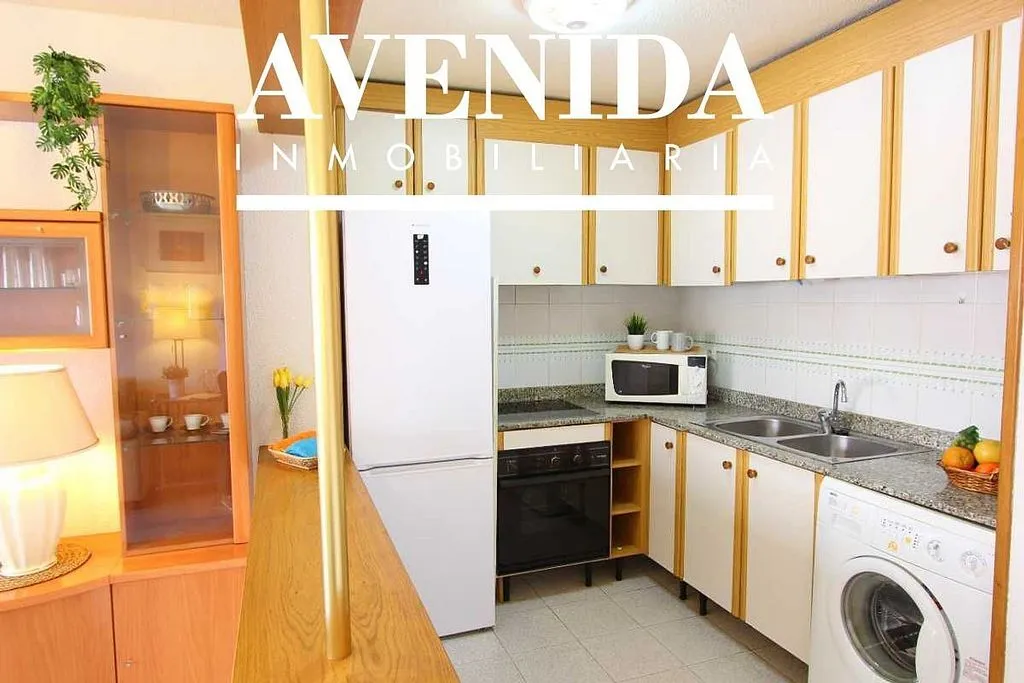Köök - Sea View Apartment with Terrace in Oropesa