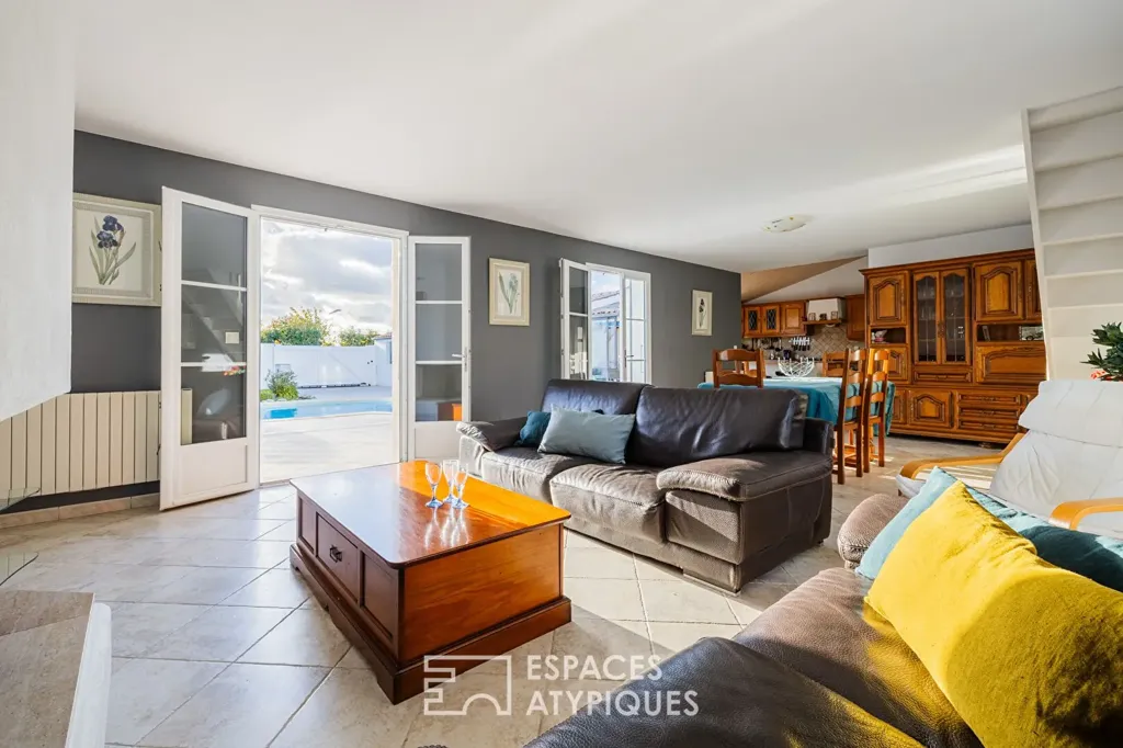 Elutuba - Villa with Sea View and Pool in Saint-Denis d'Oléron