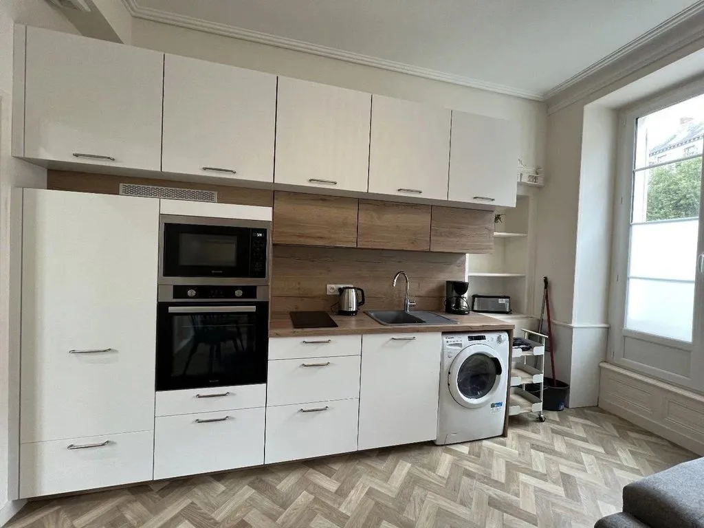 Köök - Luxury Meublé Apartments in Châteaubriant