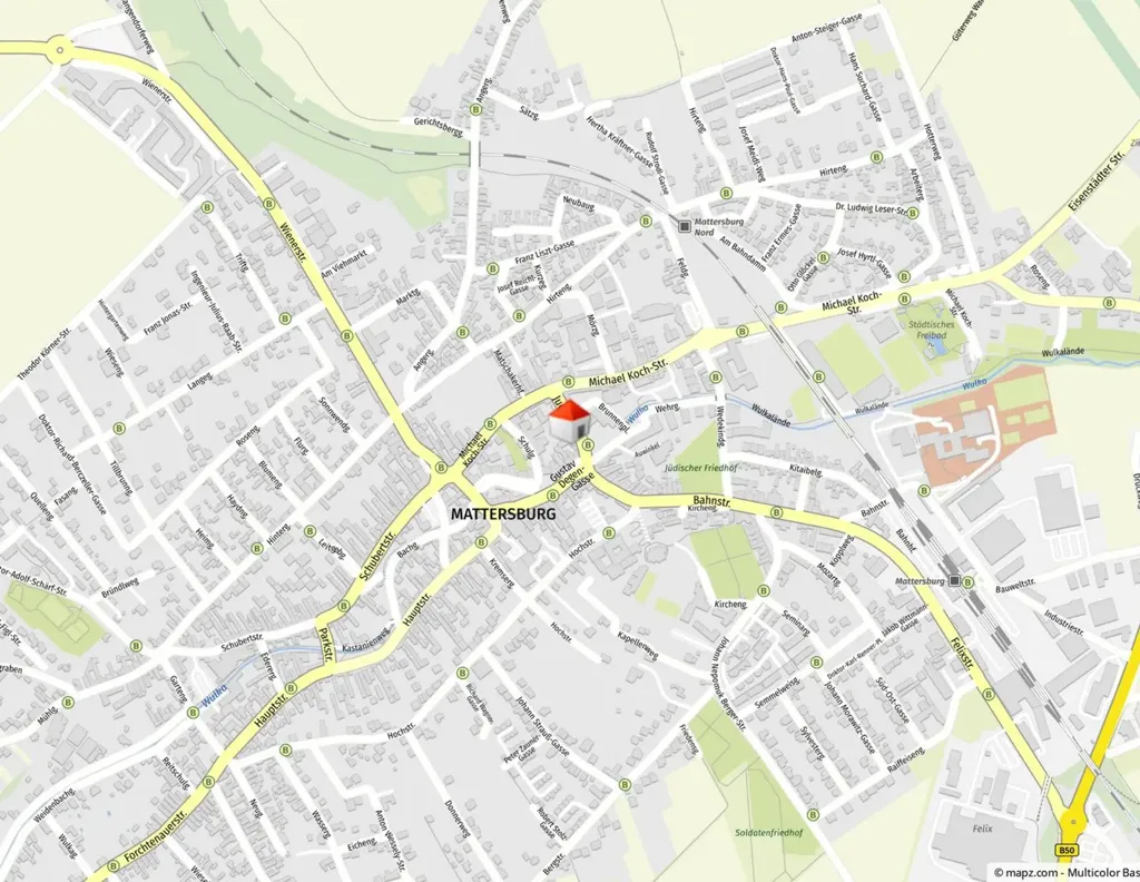 First Occupation Flat with Terrace in Mattersburg
