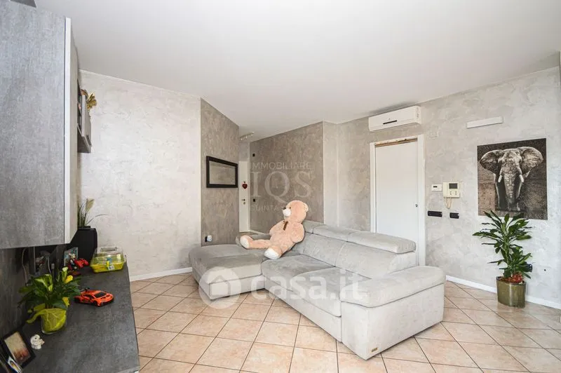 Séjour - Trilocale with Terrace in Sarnico