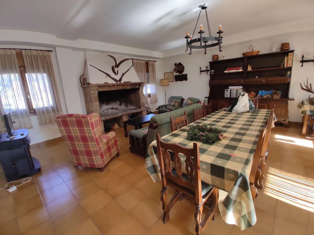 Sala da pranzo - Apartment with Pool in Bárcabo